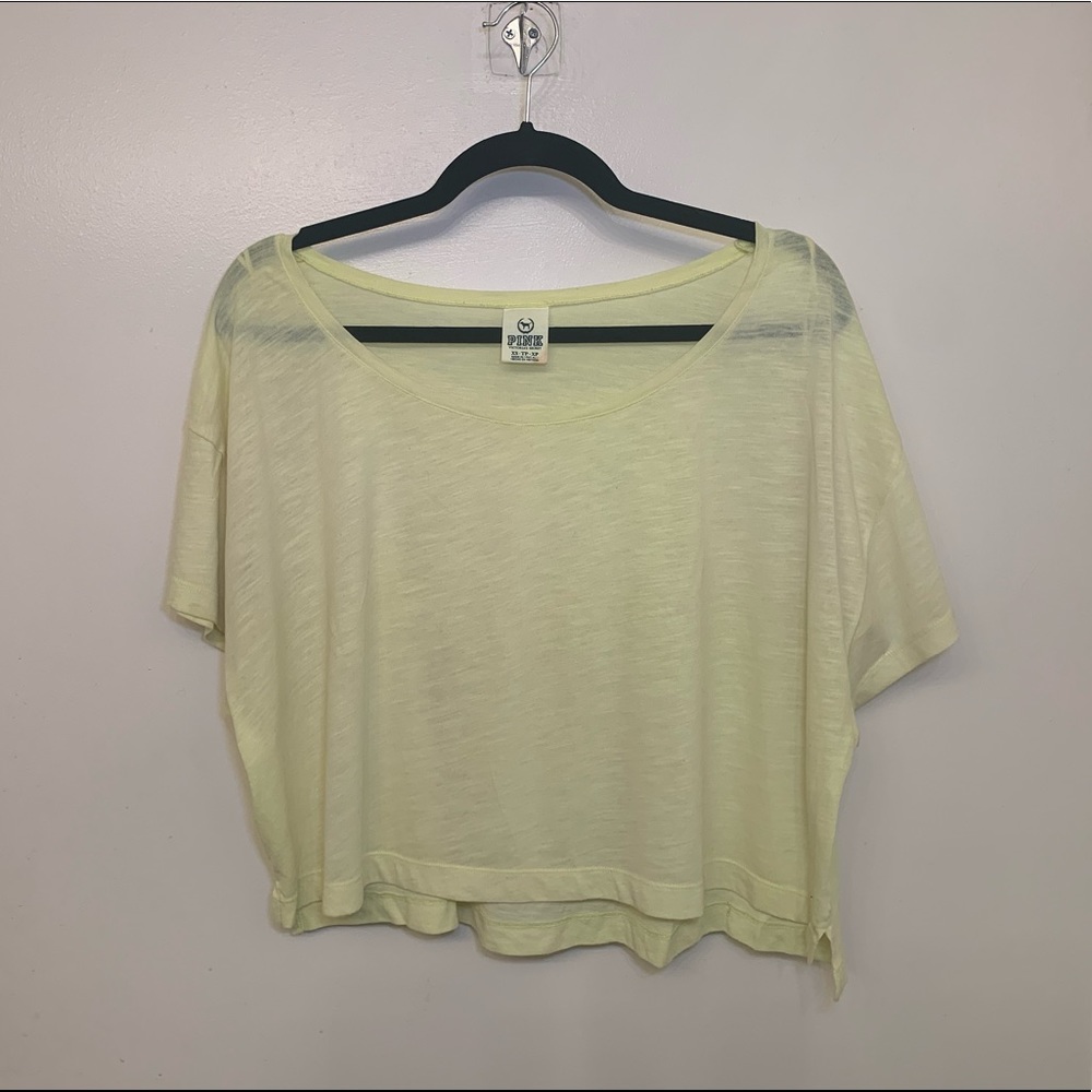 Victoria’s Secret PINK Cropped Yoga Top